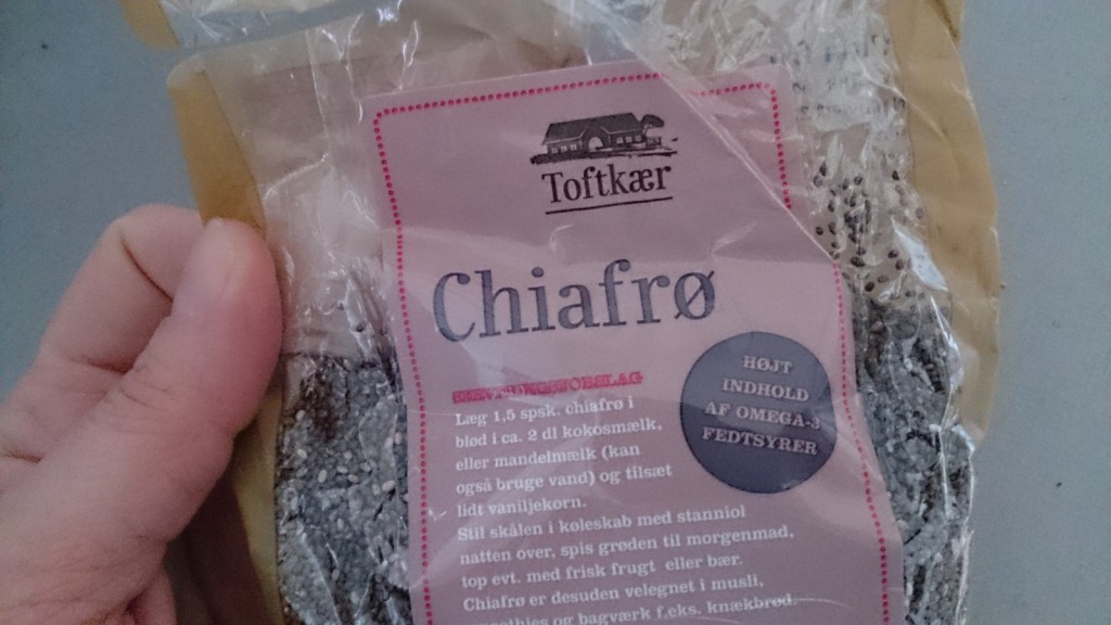 Chiafrø er lækkert som tilbehør i salater